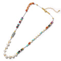Multi Bead & Pearl Necklace | Various Colours