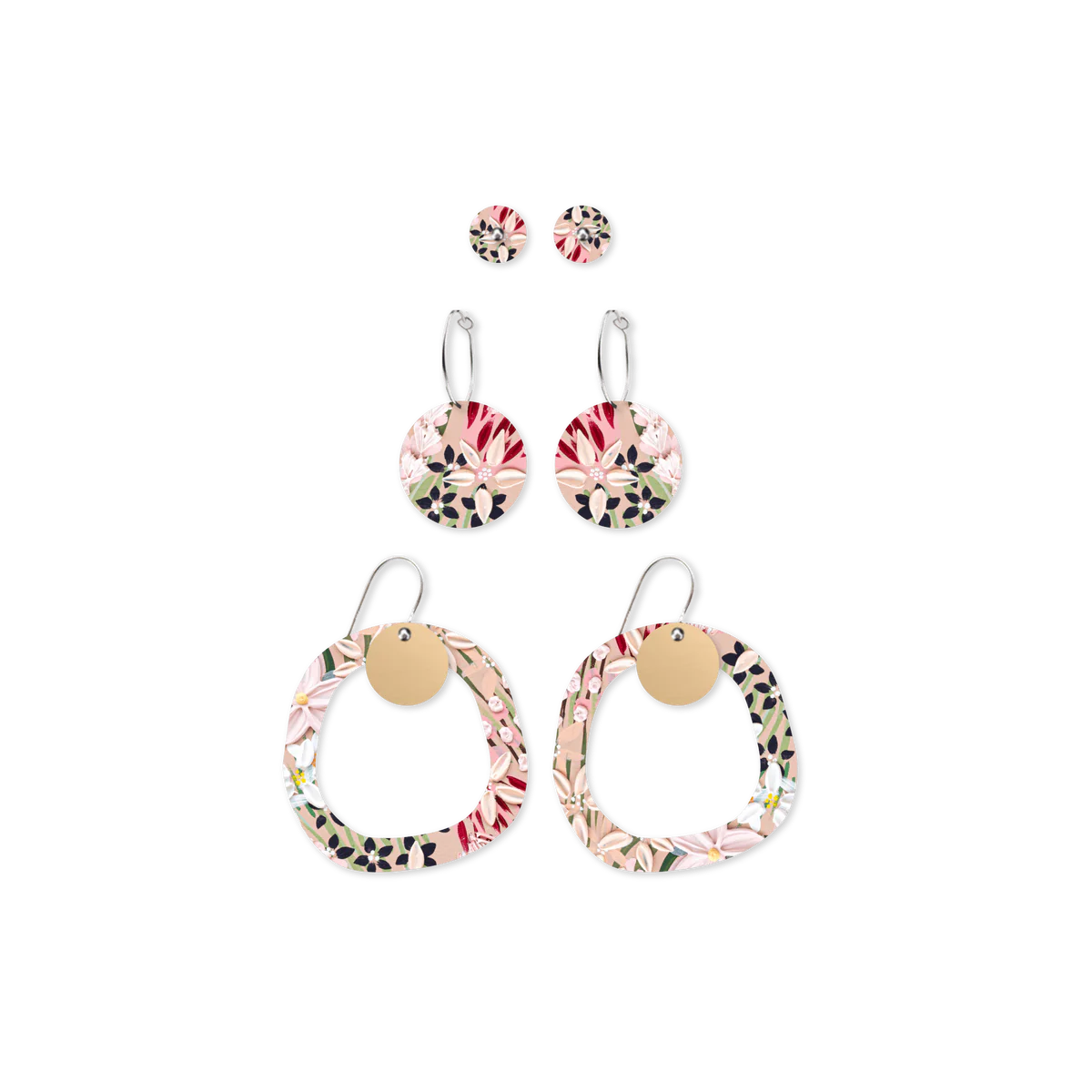 Alex Mason | Wild Child Circle Party Pack Earrings