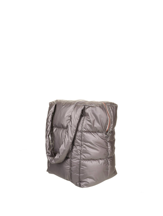 Clode Puffy Shoulder Bag | Greige Gold