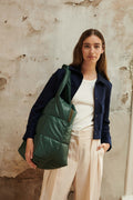 Clode Puffy Shoulder Bag | Jungle Green