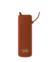 Ceramic Bottle Straw Lid | 20oz Toffee