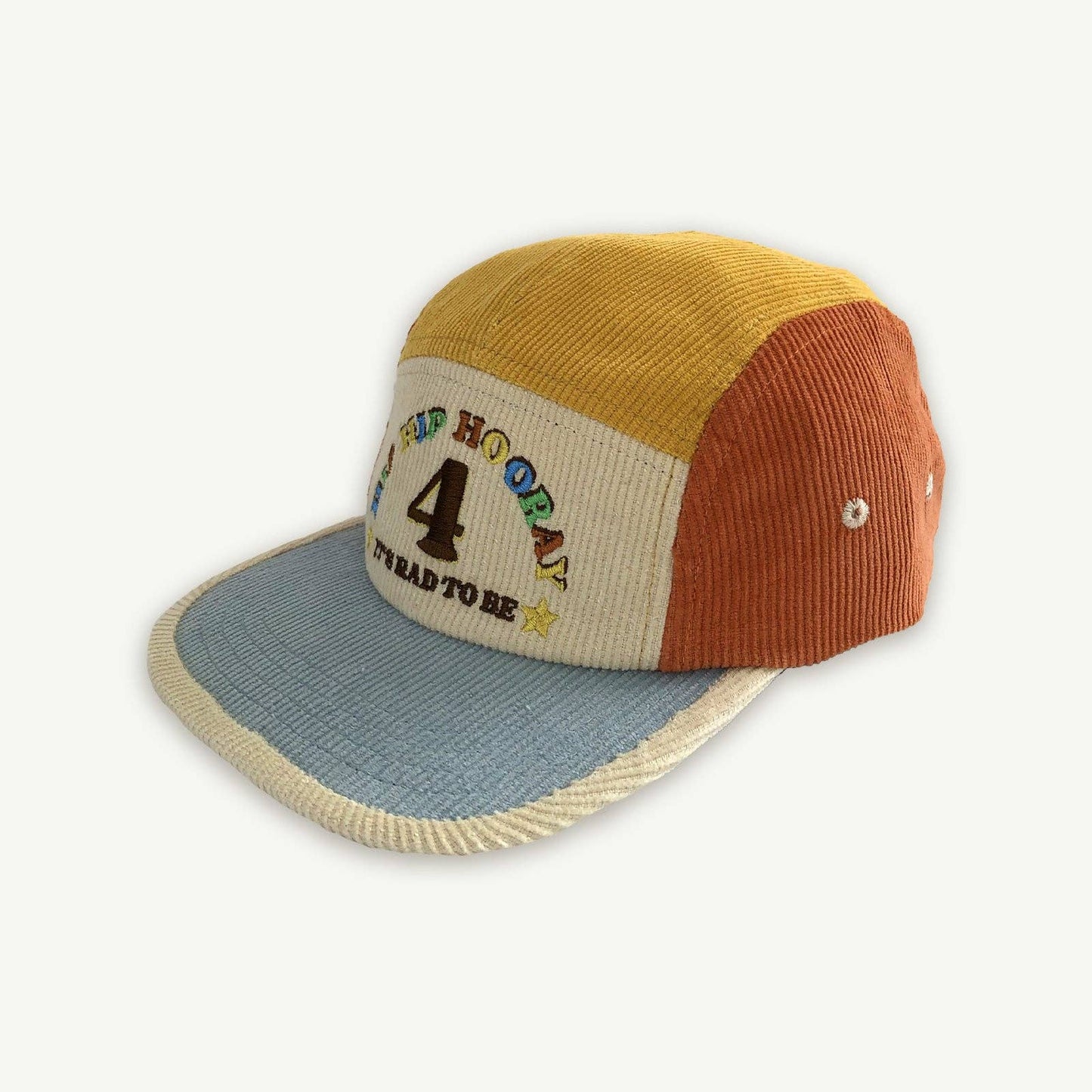 4th Birthday Cord Cap | Primary Spliced