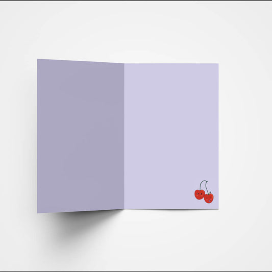 Engagement Cherries | Wedding Card