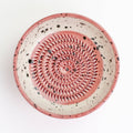 Ceramic Grater Plate - Cherry Pink | Medium