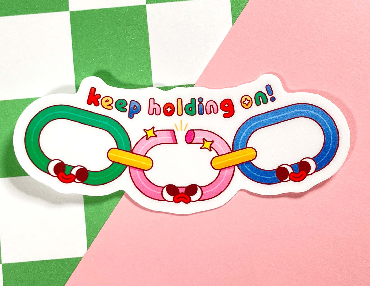 Keep Holding On | Vinyl Sticker