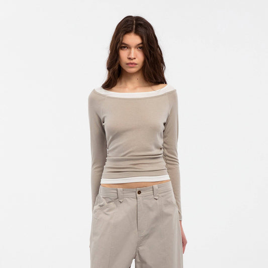 Off-Shoulder T-Shirt | various colours