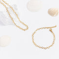 Linked Heart Chain Bracelet | more colours avail