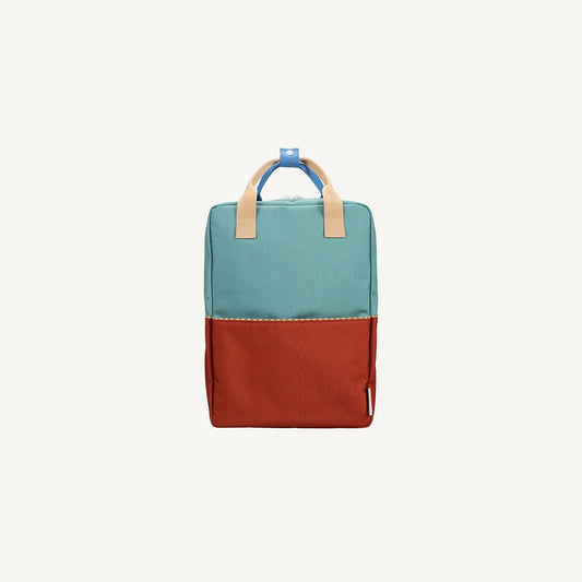 Backpack | Large | Aquatic Green + Shipwreck Rust