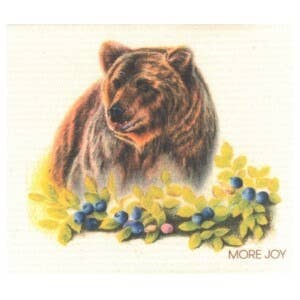 Blueberry Bear | Swedish Towel