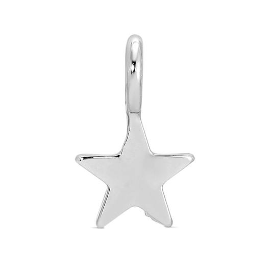 Star Charm | Silver - Charm Garden