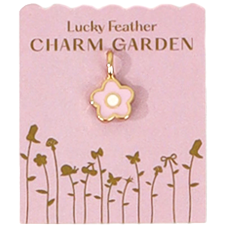 Flower Charm | Gold - Charm Garden