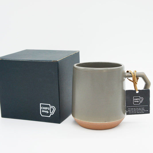 Solid Colour Mug 380ml | Large Grey