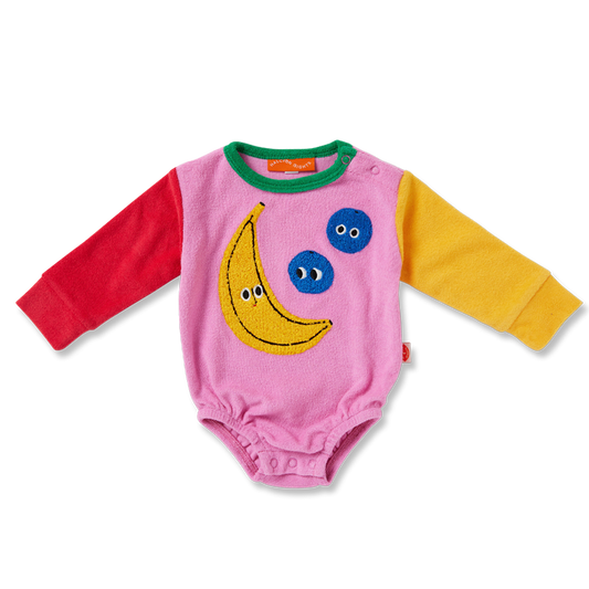 Happy Harvest | Terry Long Sleeve Bodysuit
