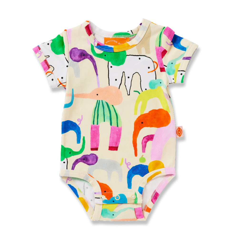Happy Herd | Short Sleeve Bodysuit