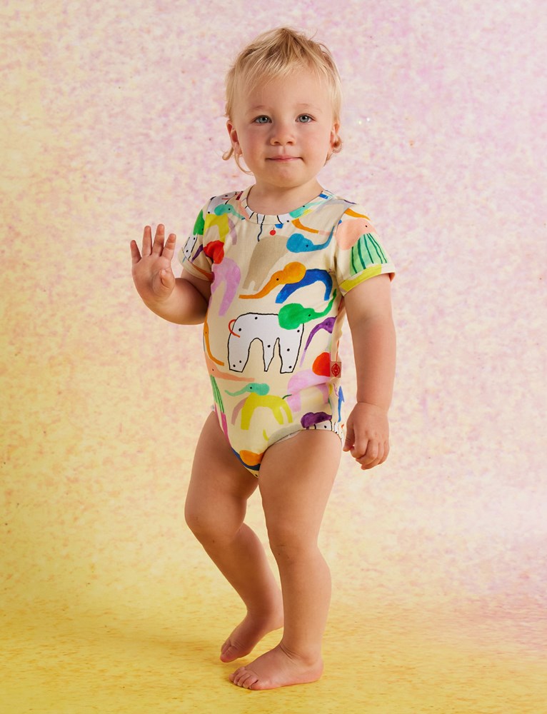 Happy Herd | Short Sleeve Bodysuit