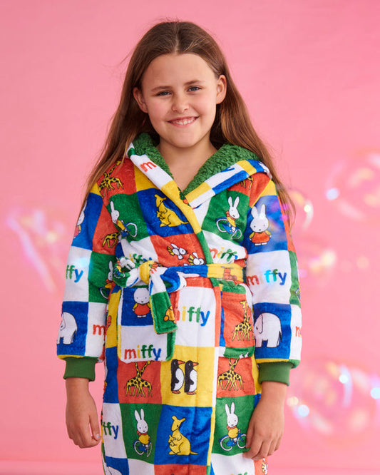 Kip&Co X Miffy | Kuddlekids Robe | Kids