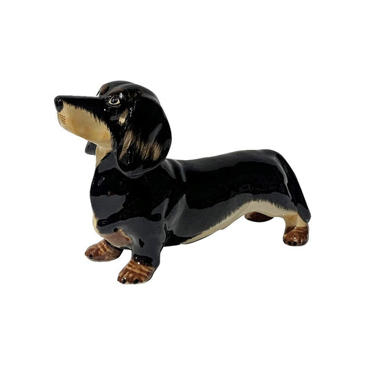 Dachshund Black Money Box