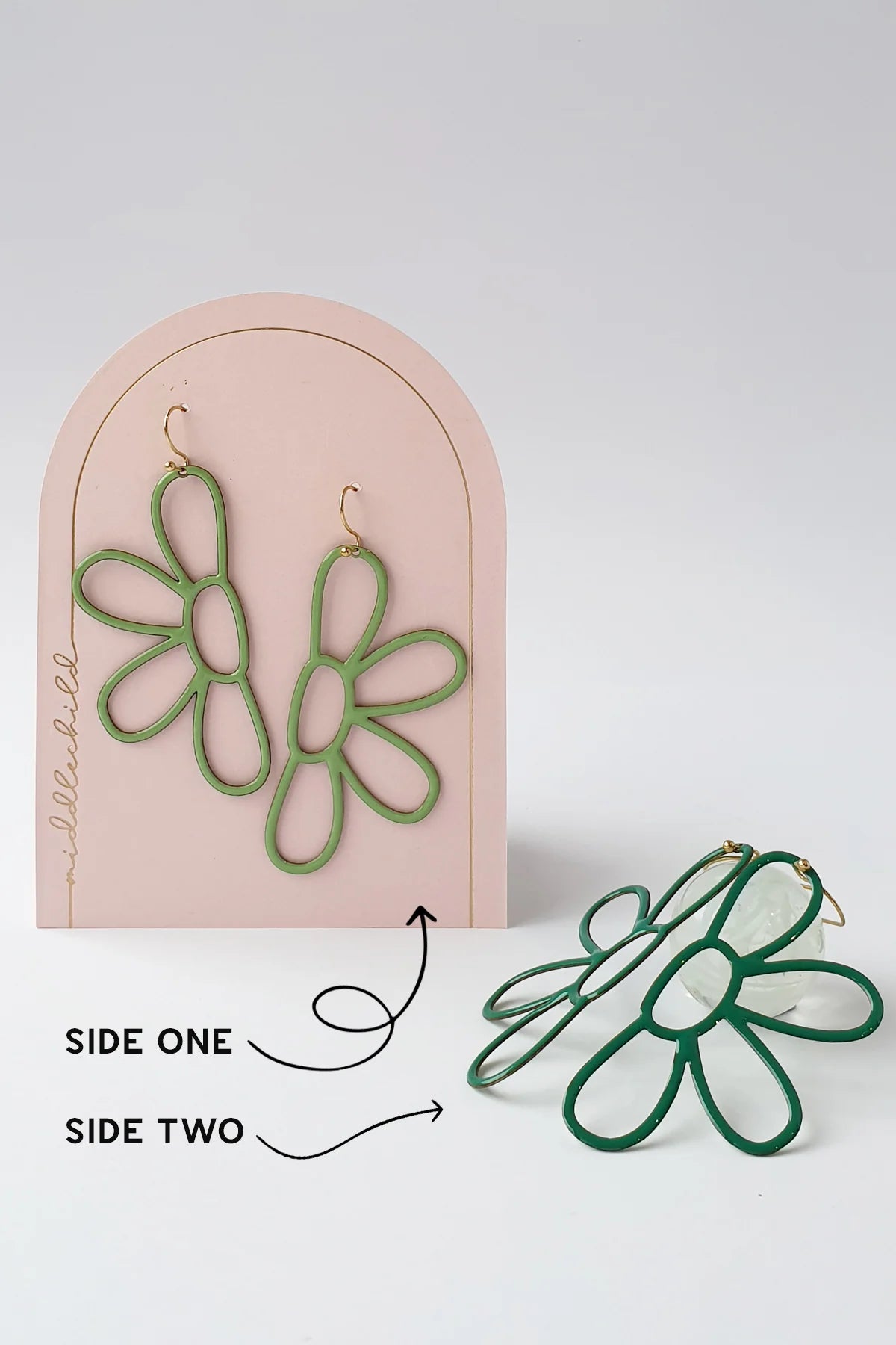 Dandy Line Earrings | Various Colours