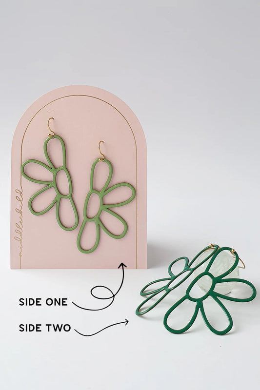 Dandy Line Earrings | Various Colours