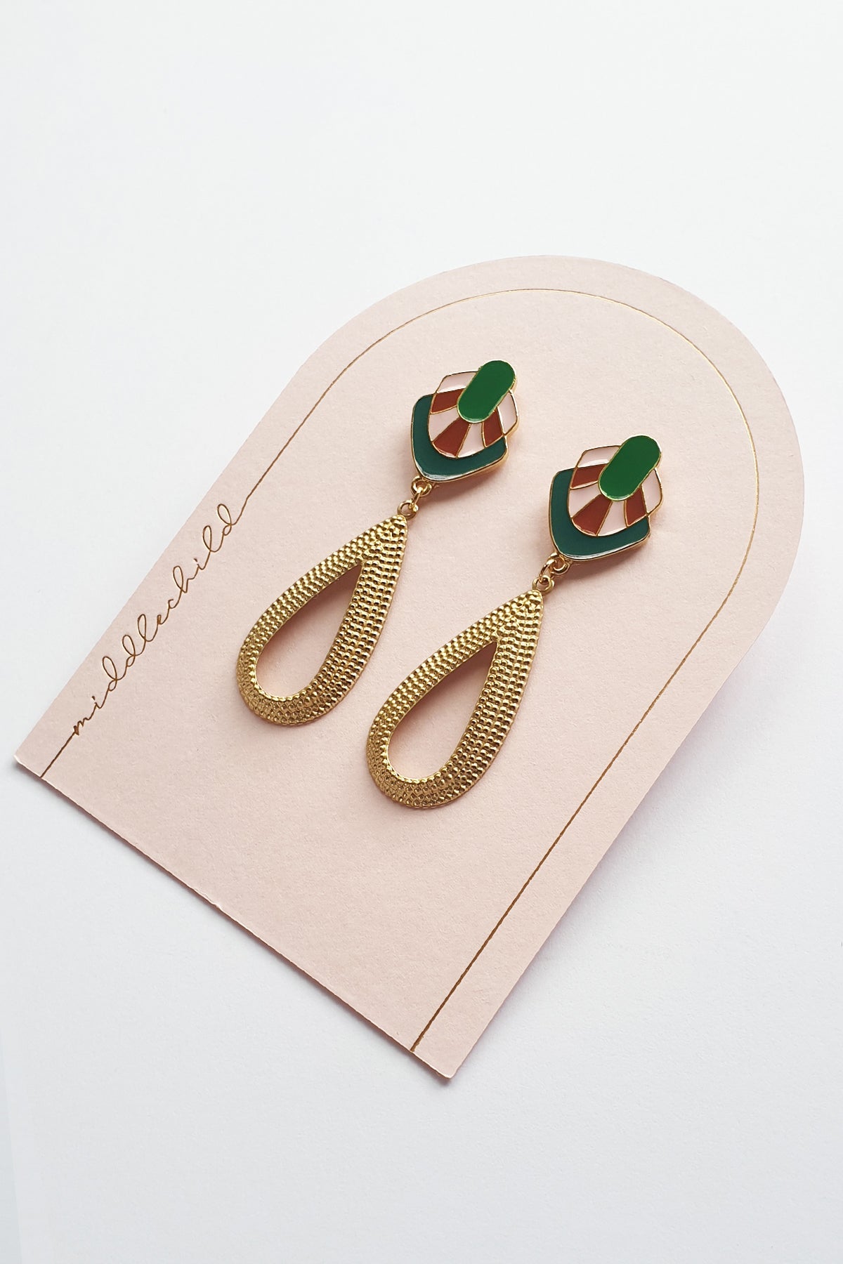 Heiress Earrings | Green