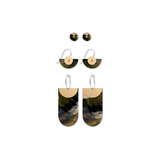 Kiasmin | 2 Elegance Mixer Earrings