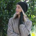 Merino Turn Back Beanie | Various Colours
