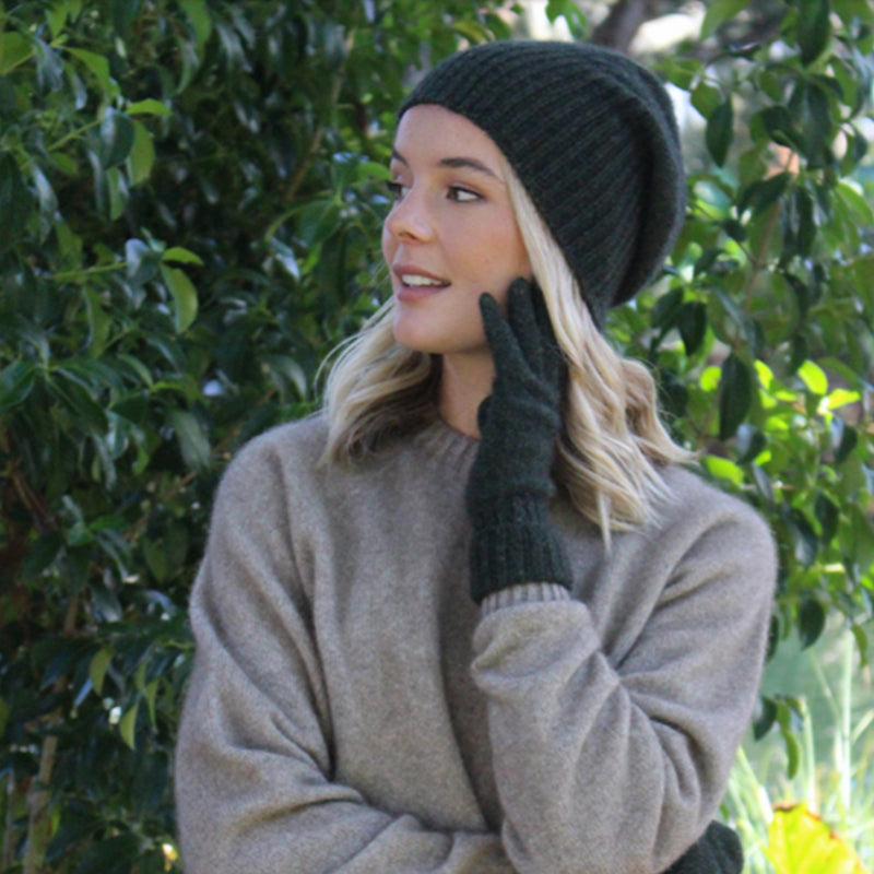 Merino Turn Back Beanie | Various Colours