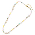 Multi Bead & Pearl Necklace | Various Colours