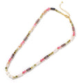 Multi Bead & Pearl Necklace | Various Colours