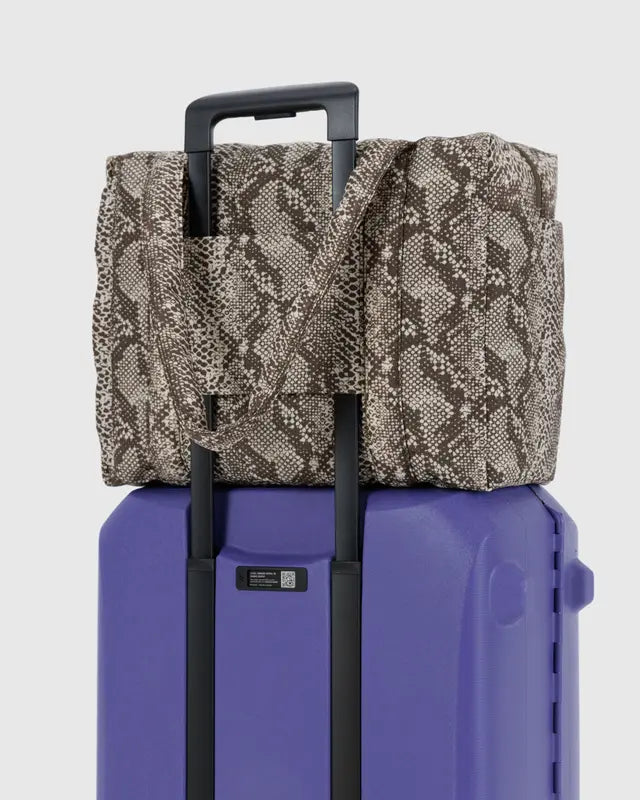 Small Cloud Carry-on | Snakeskin