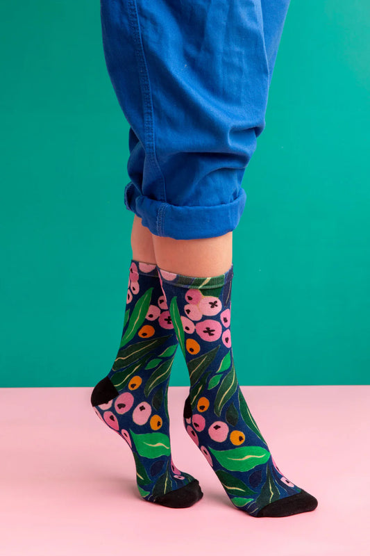 Bamboo Crew Socks | LILLY PILLY