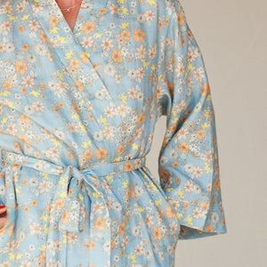 Love Child Robe | 100% Linen Short Robe