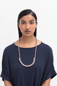 Lias Rope Necklace | Blush