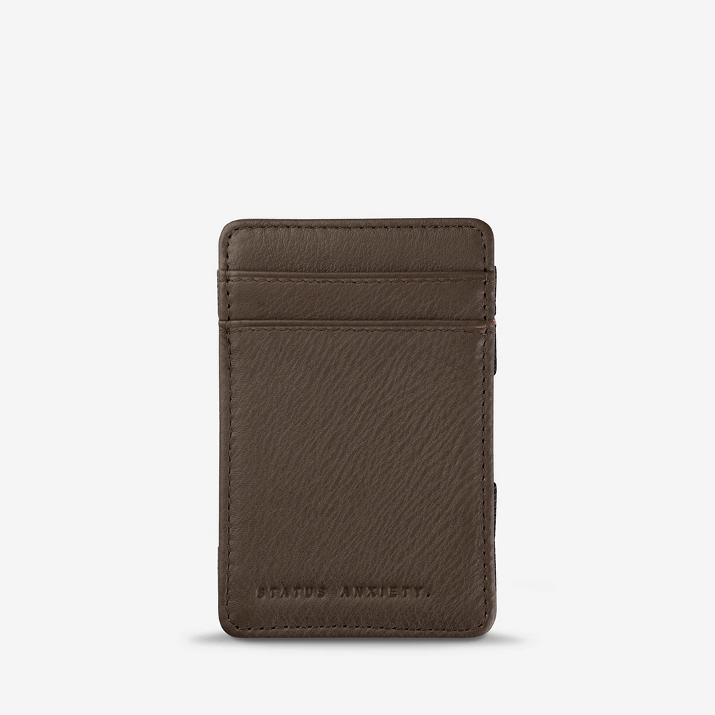 flip wallet | chocolate