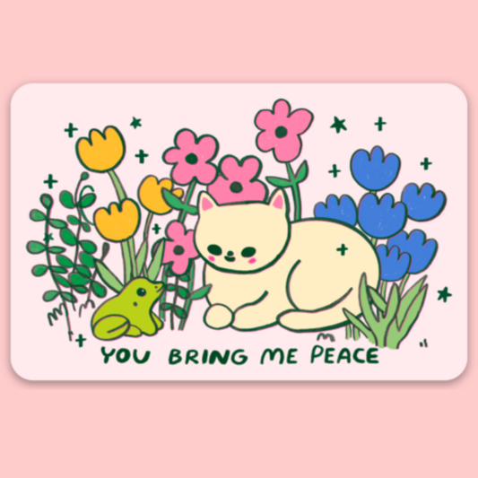 You Bring Me Peace | Sticker