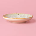 Small Ceramic Garlic Grater Plate / Sand