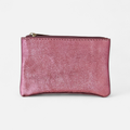 Metallic Leather Pouch | More Colours Available