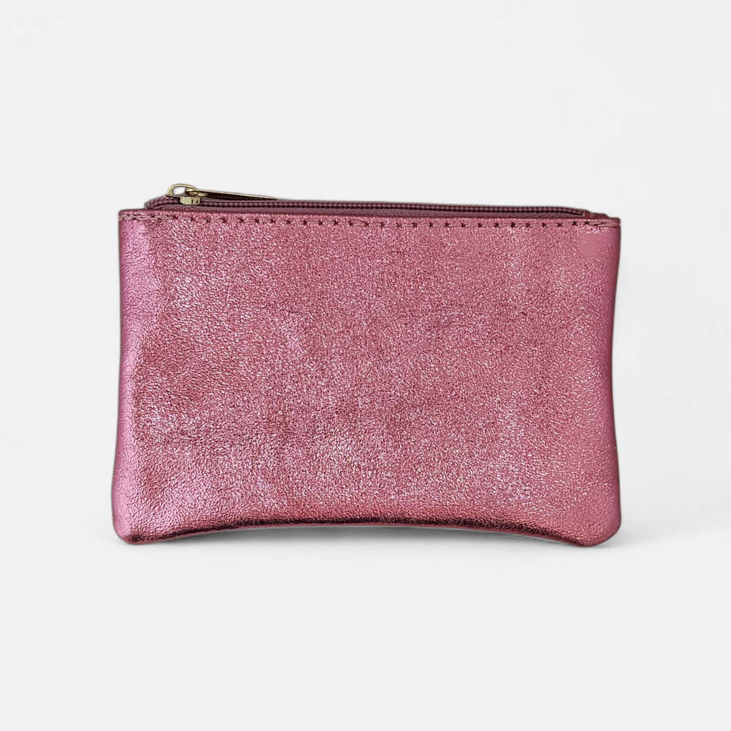 Metallic Leather Pouch | More Colours Available