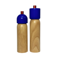 Small Salt & Pepper Grinder | Navy & Red