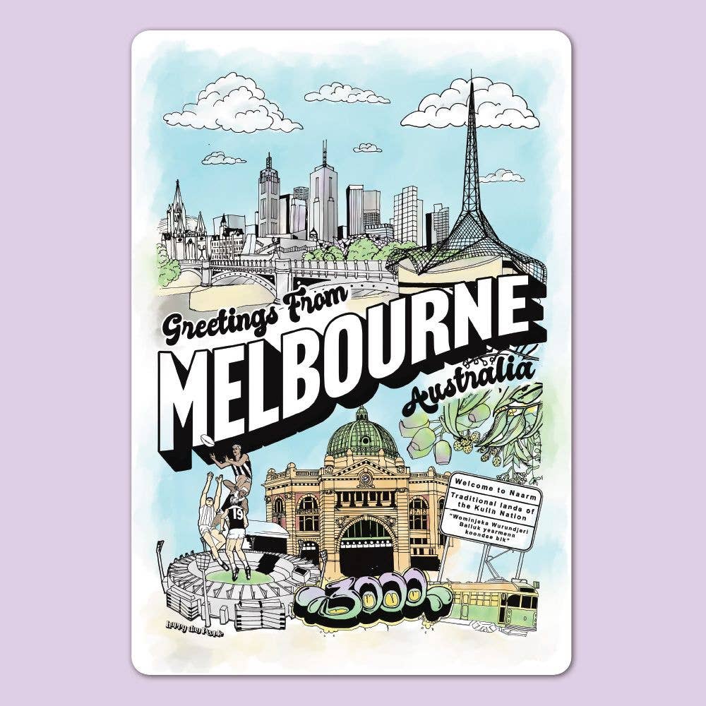 Melbourne Single Magnet
