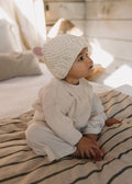 Bear Beanie | Cream