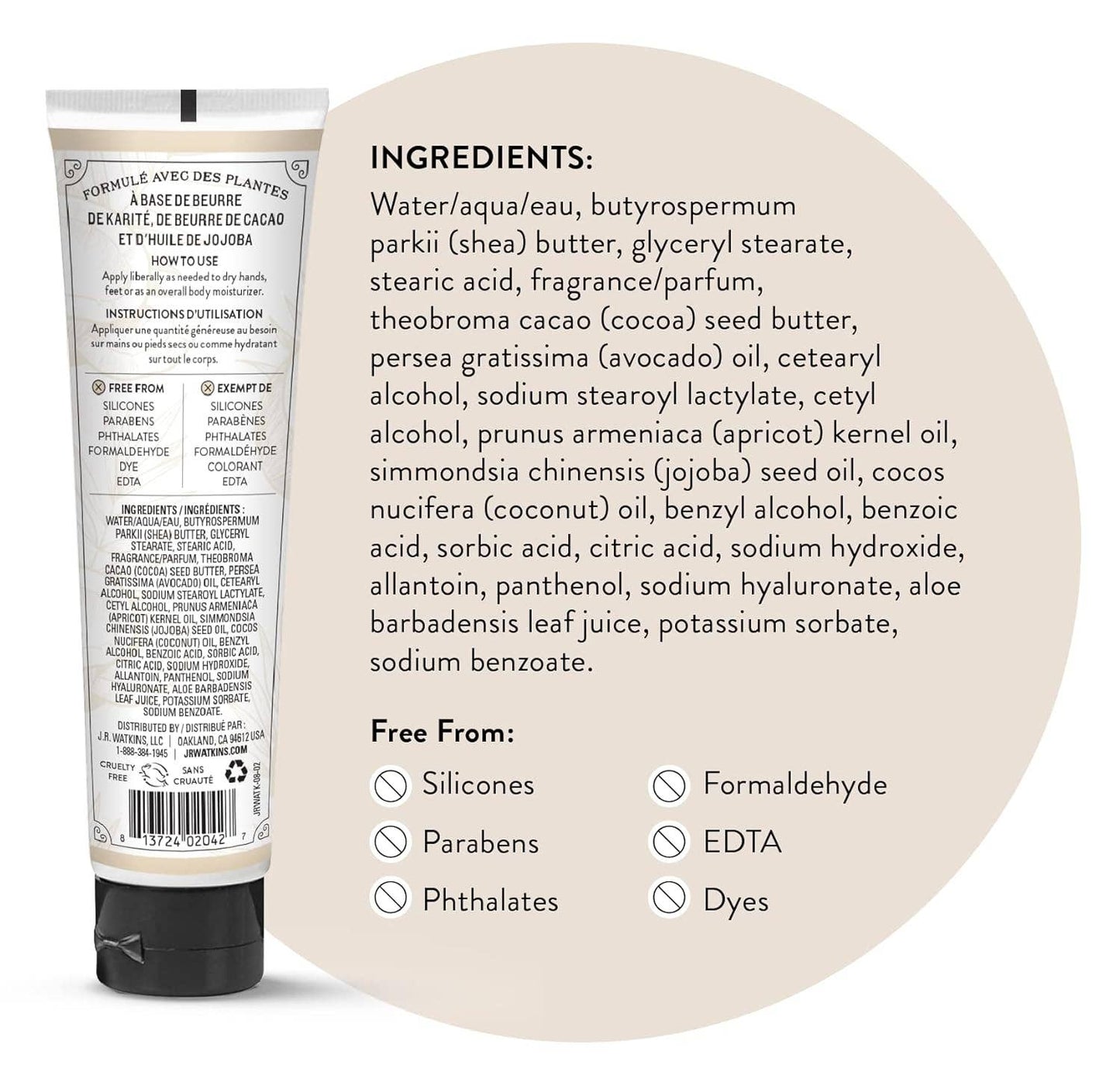 Natural Hand Cream | Coconut & Honey