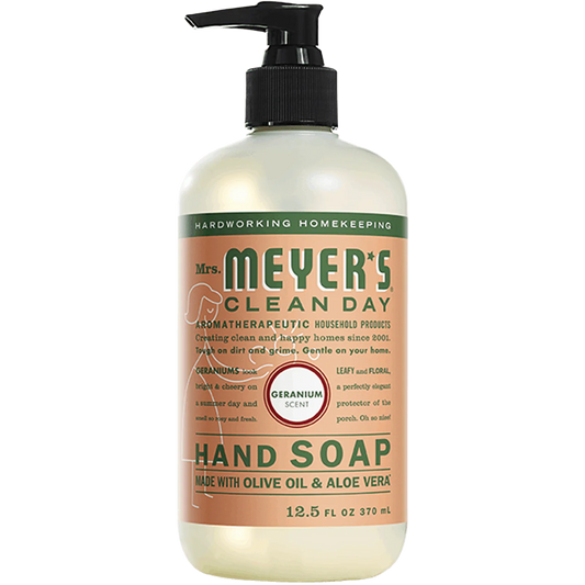 Mrs. Meyers Clean Day Liquid Hand Soap | Geranium