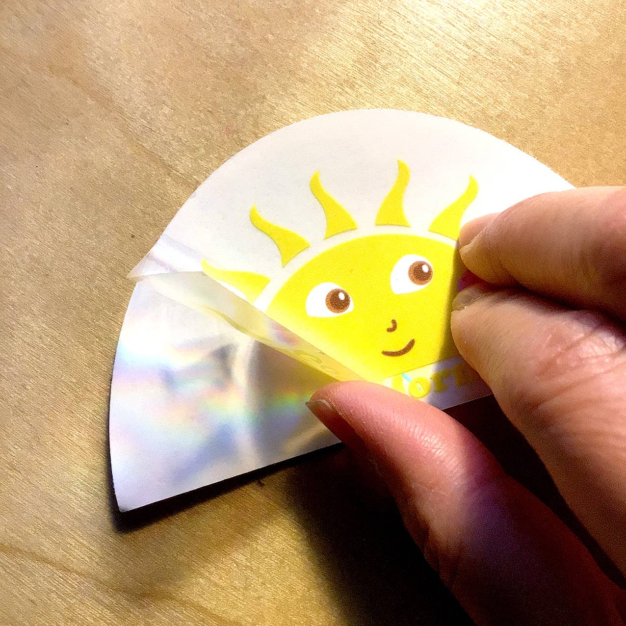 Sunny Face | Rainbow Suncatcher