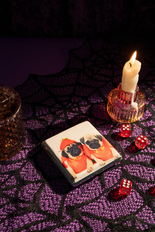 Pumpkin Pugs Cig Case