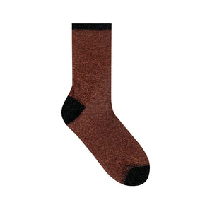 Women's Crew Sock | Sheer Glitter