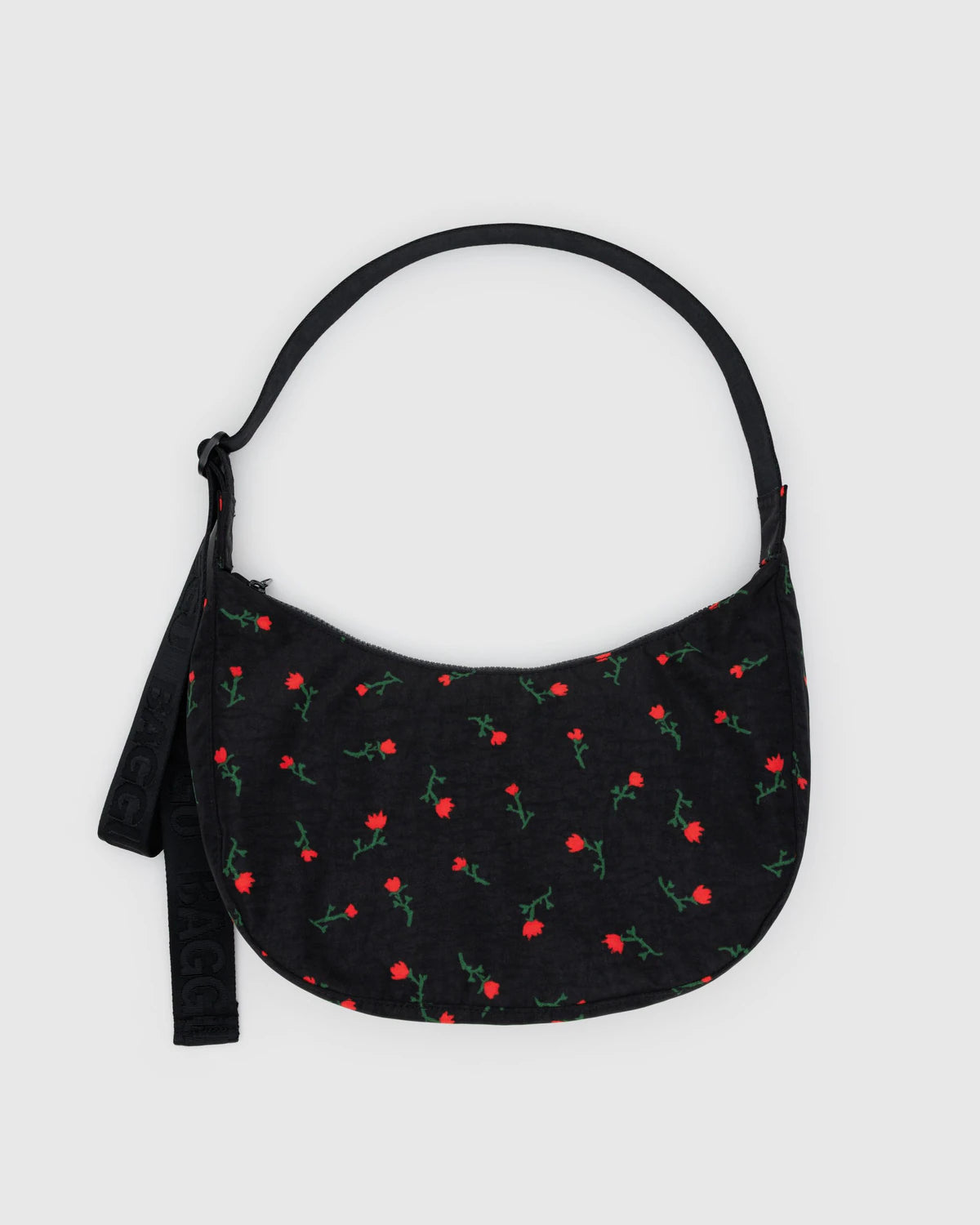 Medium Crescent Bag | Painted Wildflowers