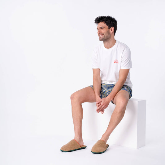 Sherpa Slippers | Camel
