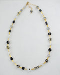 Beaded Necklace | Black and White