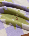 Knit Mini Blanket | Moon & Stars
